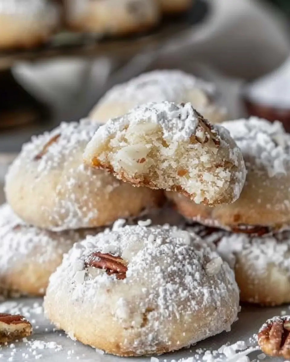 Buttery Pecan Snowball Cookies: The Best Melt-in-Your-Mouth Treat