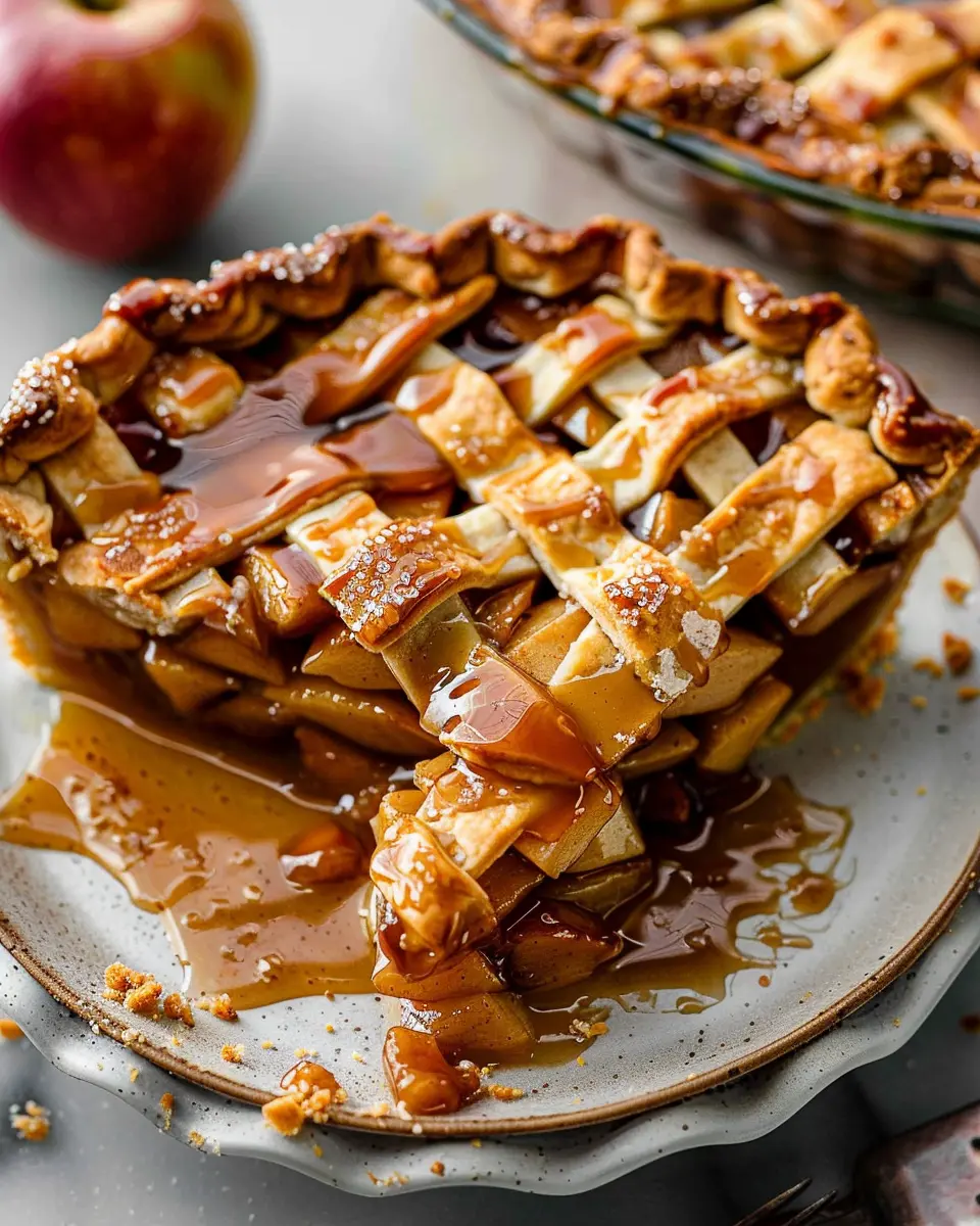 Salted Caramel Apple Pie: The Best Indulgent Homemade Treat