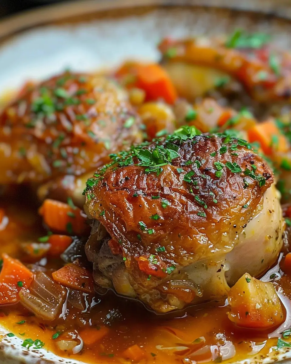 Chicken Thigh Osso Bucco: A Juicy Twist on Comfort Food