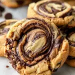 Peanut Butter Brownie Swirl Cookies