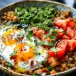 Savory Lentil Breakfast Bowl