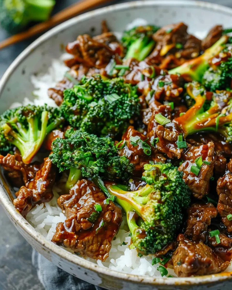 Chinese Beef and Broccoli: Easy Homemade Comfort Food Delight