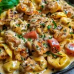 Cowboy Butter Garlic Chicken Tortellini