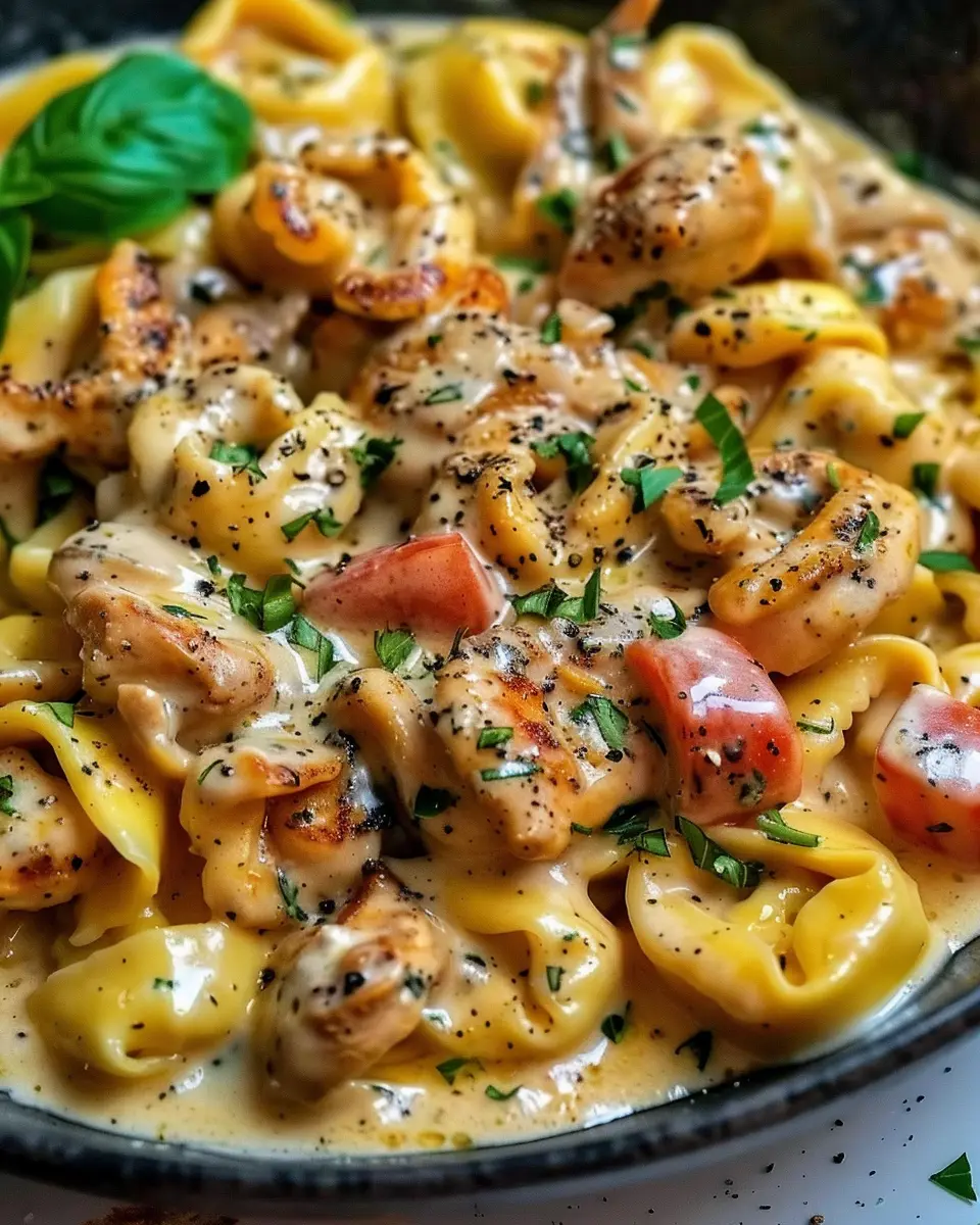 Cowboy Butter Garlic Chicken Tortellini: A Juicy Comfort Delight