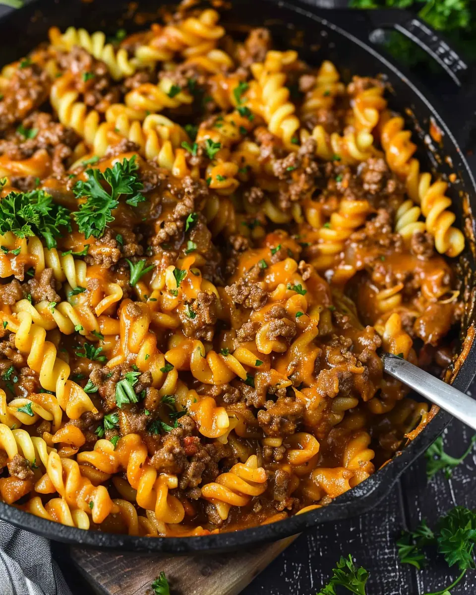 One-Pot Vegan Hamburger Helper: Easy Comfort Food for All