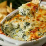 Tasty Baked Spinach Artichoke Dip