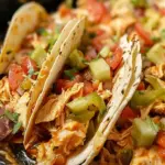 Baked Cream Cheese Chicken Tacos