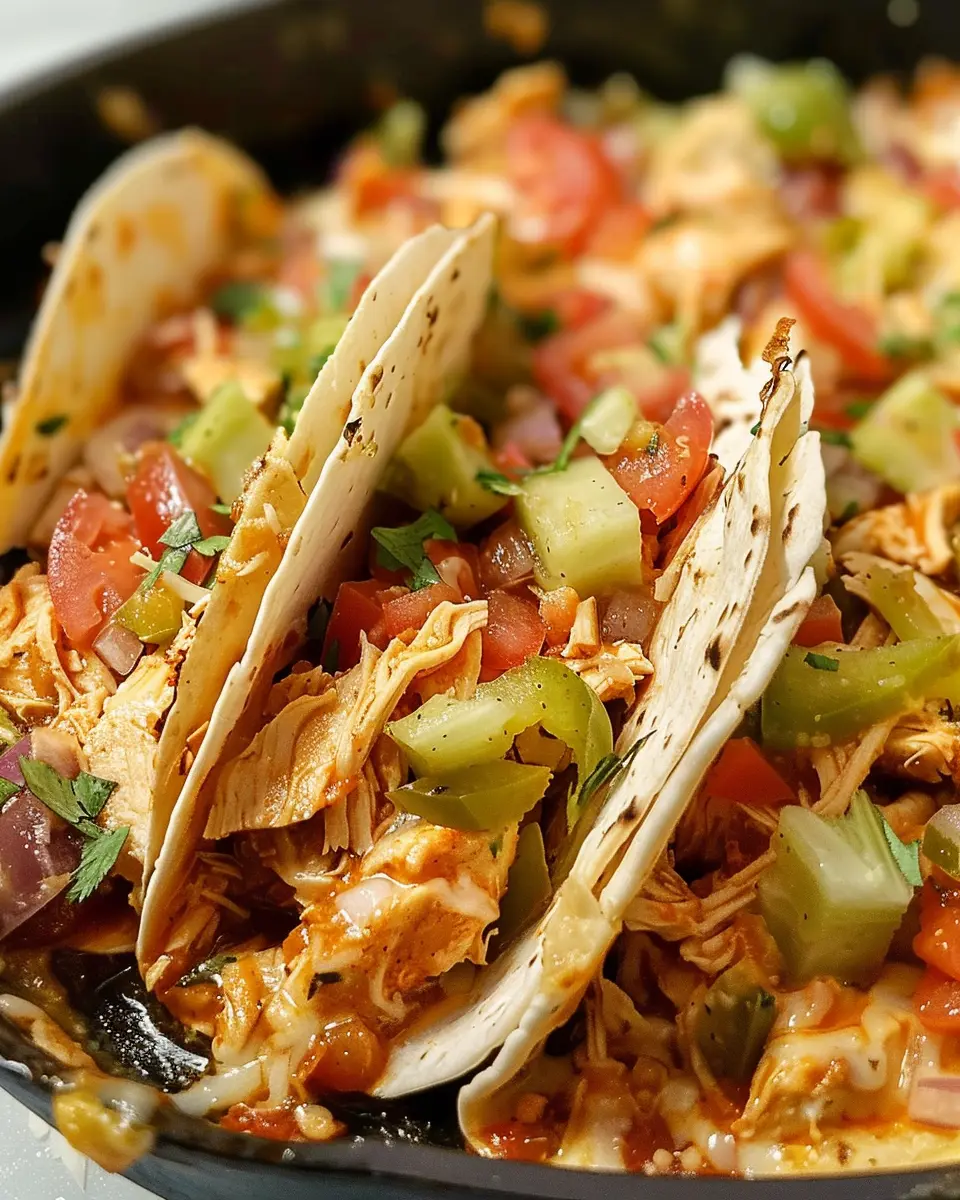 Baked Cream Cheese Chicken Tacos: Easy and Indulgent Weeknight Meal