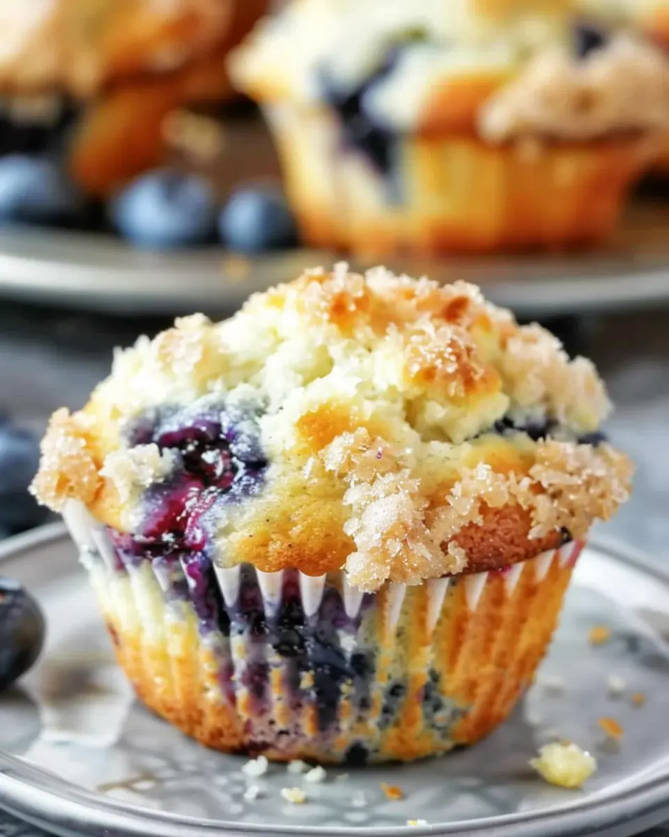 Delicious Blueberry Cream Cheese Muffins: Easy, Homemade Delight