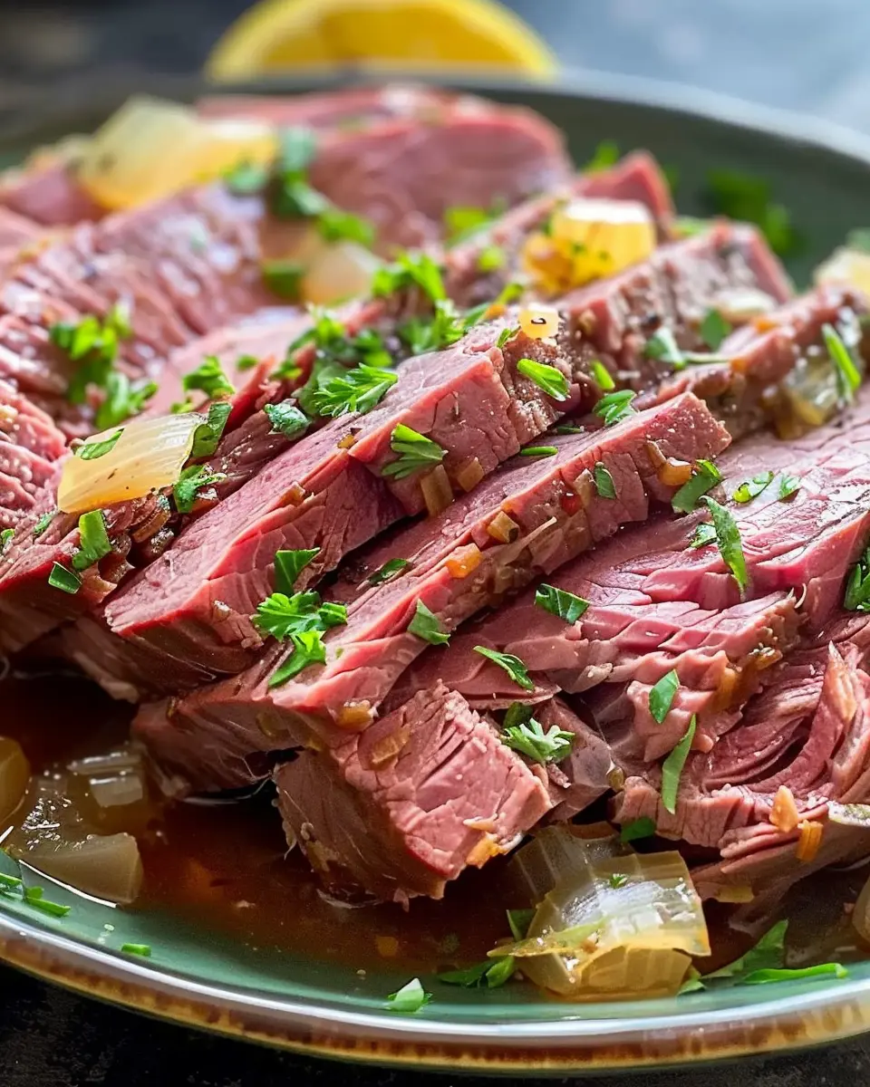 Easy Crock Pot Corned Beef for a Juicy Family Feast