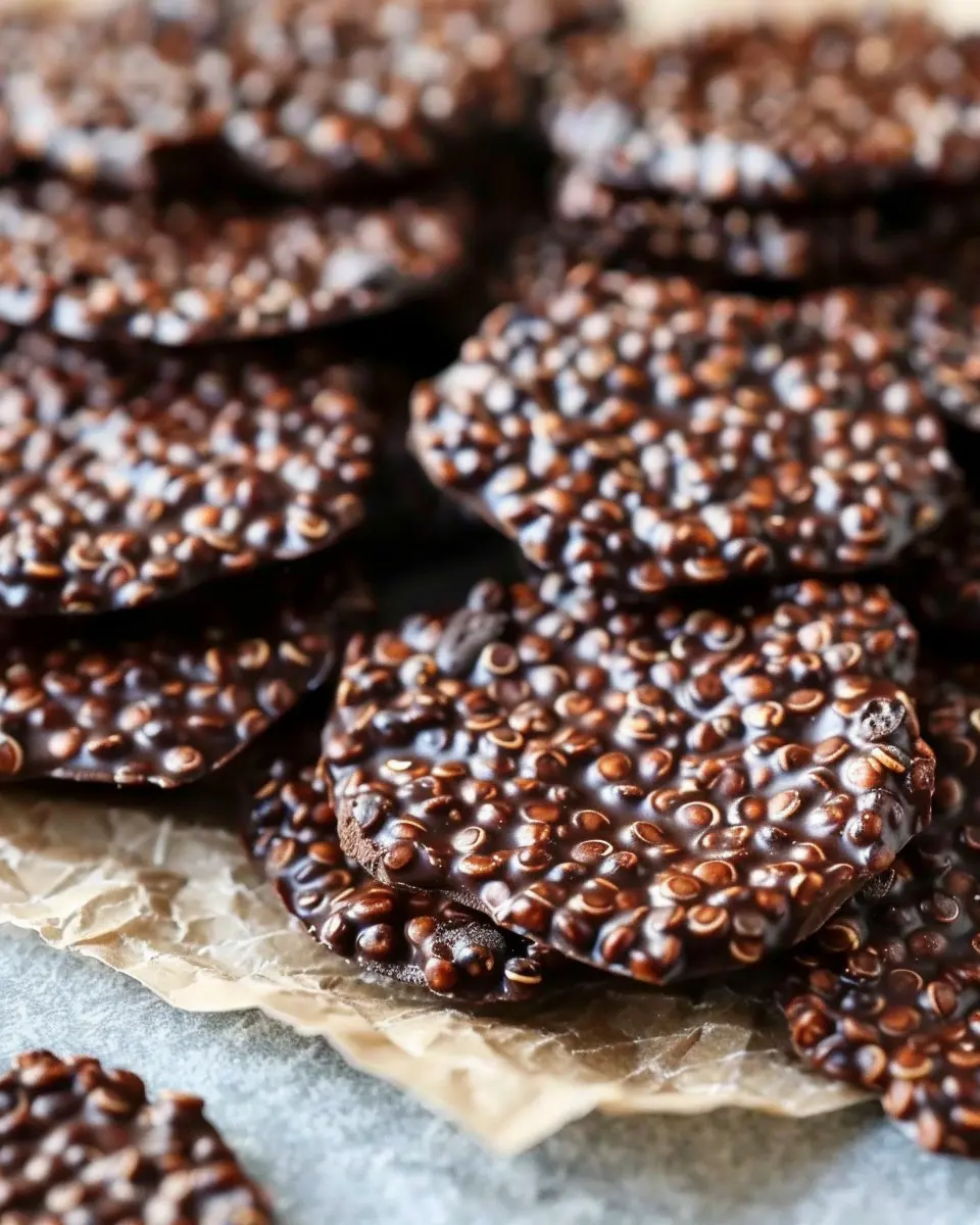 Dark Chocolate Quinoa Crisps: The Easy Indulgence You’ll Love