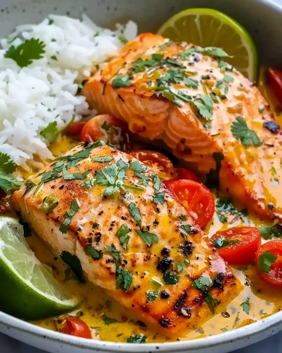 One-Pan Coconut Curry Salmon: An Easy, Flavor-Packed Delight