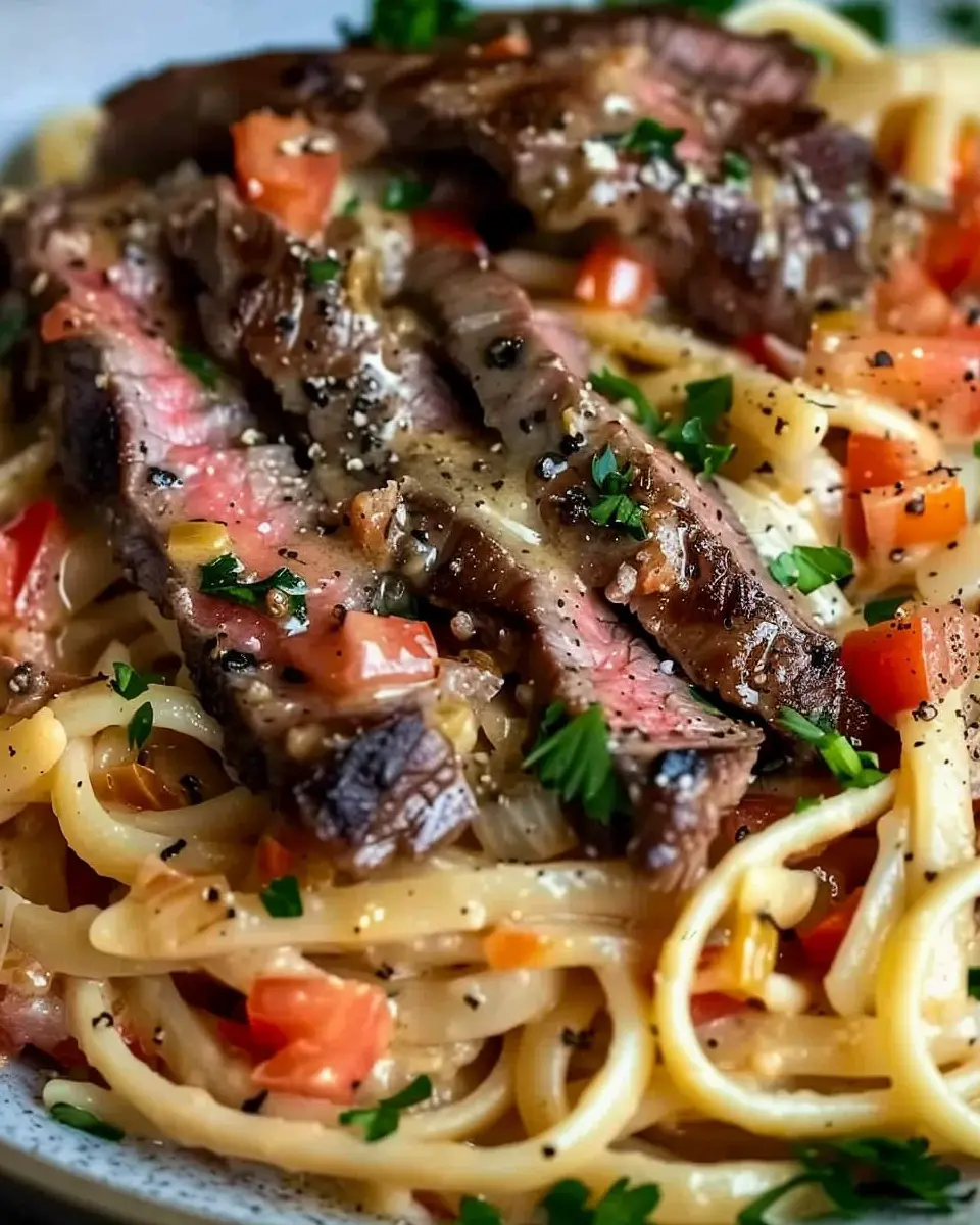 Cowboy Butter Steak Linguine: A Juicy Twist on Comfort Food