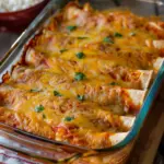 Cottage Cheese Chicken Enchiladas