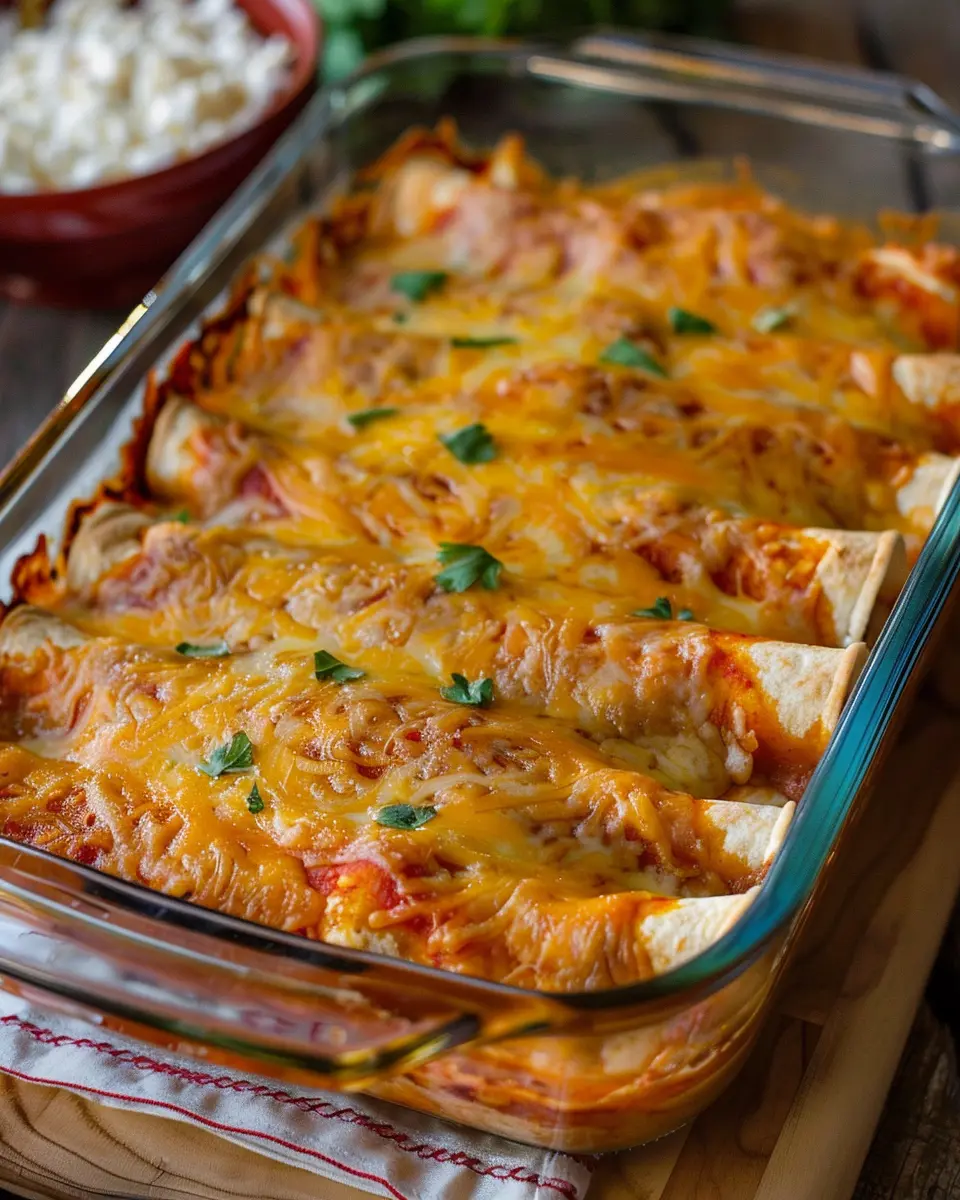 Cottage Cheese Chicken Enchiladas: Easy &amp; Delicious Homemade Recipe