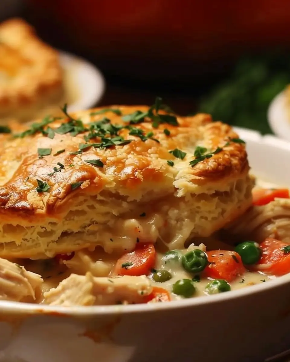 Red Lobster Biscuit Chicken Pot Pie: An Indulgent Twist on Comfort Food