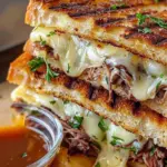 French Dip Grilled Cheese