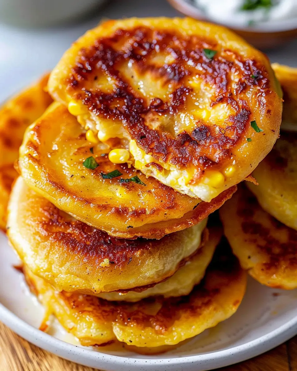 Venezuelan Sweet Corn Cachapas: The Easy Comfort Food Delight