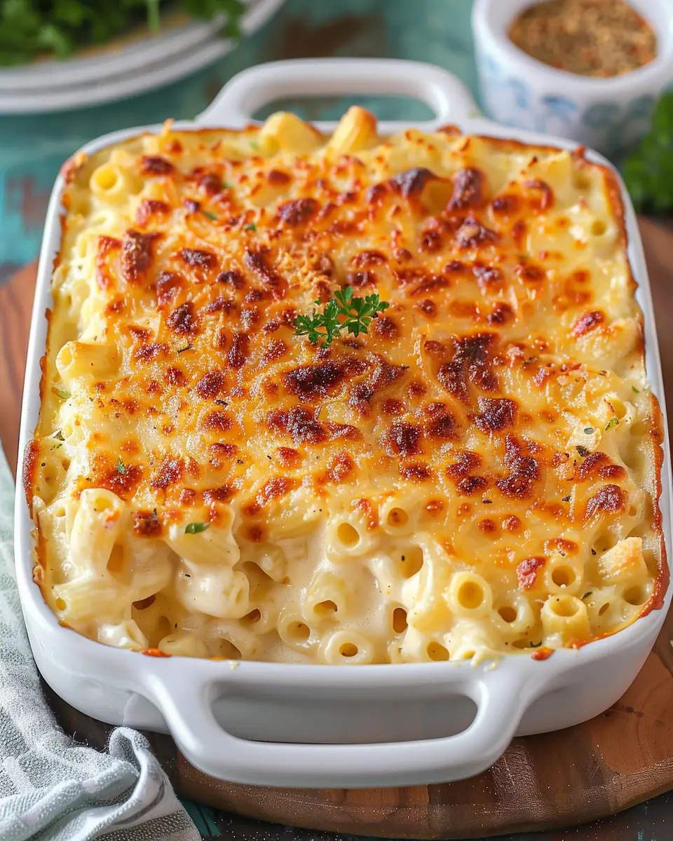 Tini’s Mac: Indulgent Comfort with Turkey Bacon and Chicken Ham