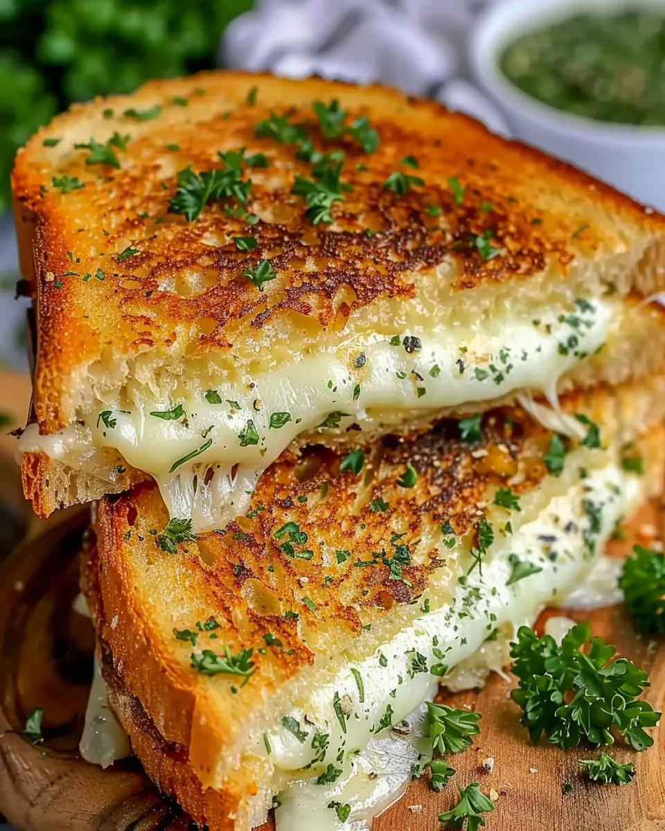 Garlic Bread Grilled Cheese: The Ultimate Comfort Food Delight
