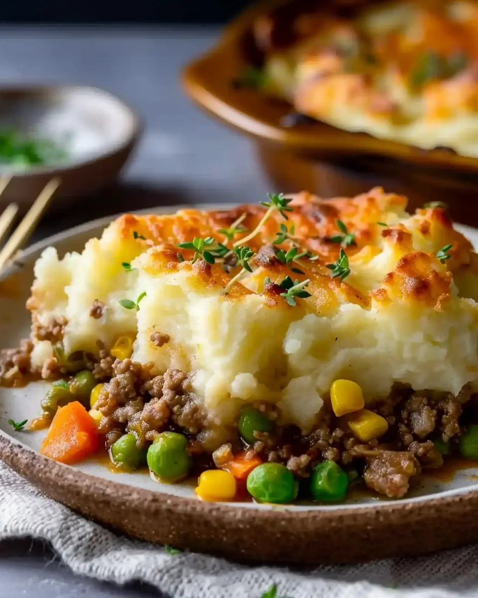 Easy Shepherd’s Pie with Turkey Bacon and a Cozy Twist
