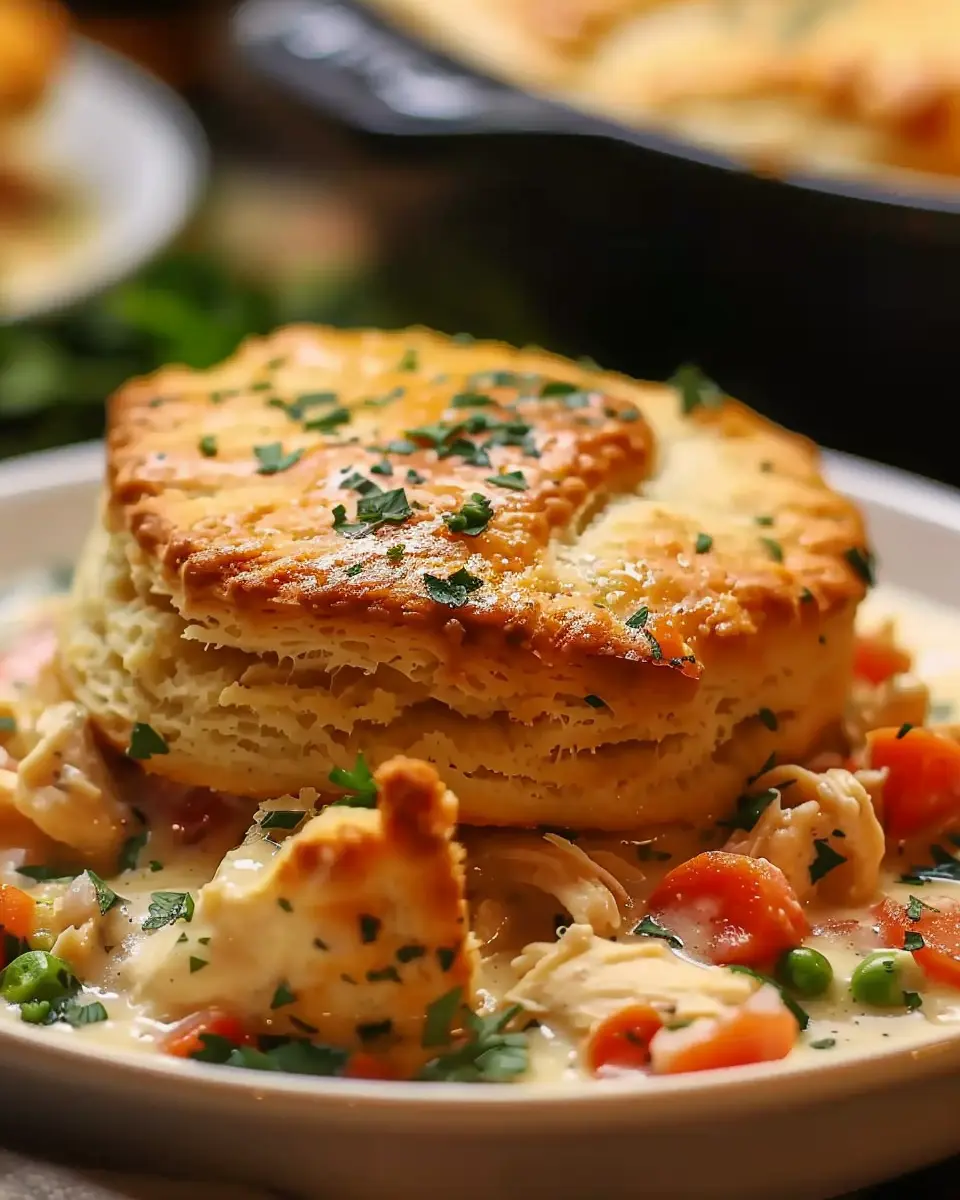 Red Lobster Biscuit Chicken Pot Pie: Easy Comfort Food Delight