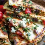 Mediterranean Quesadillas