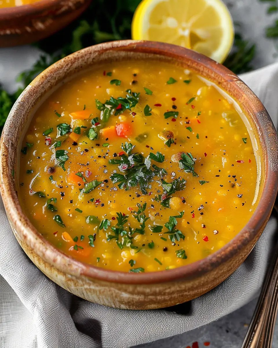 Lemon Lentil Soup: The Best Comfort Food You’ll Ever Make
