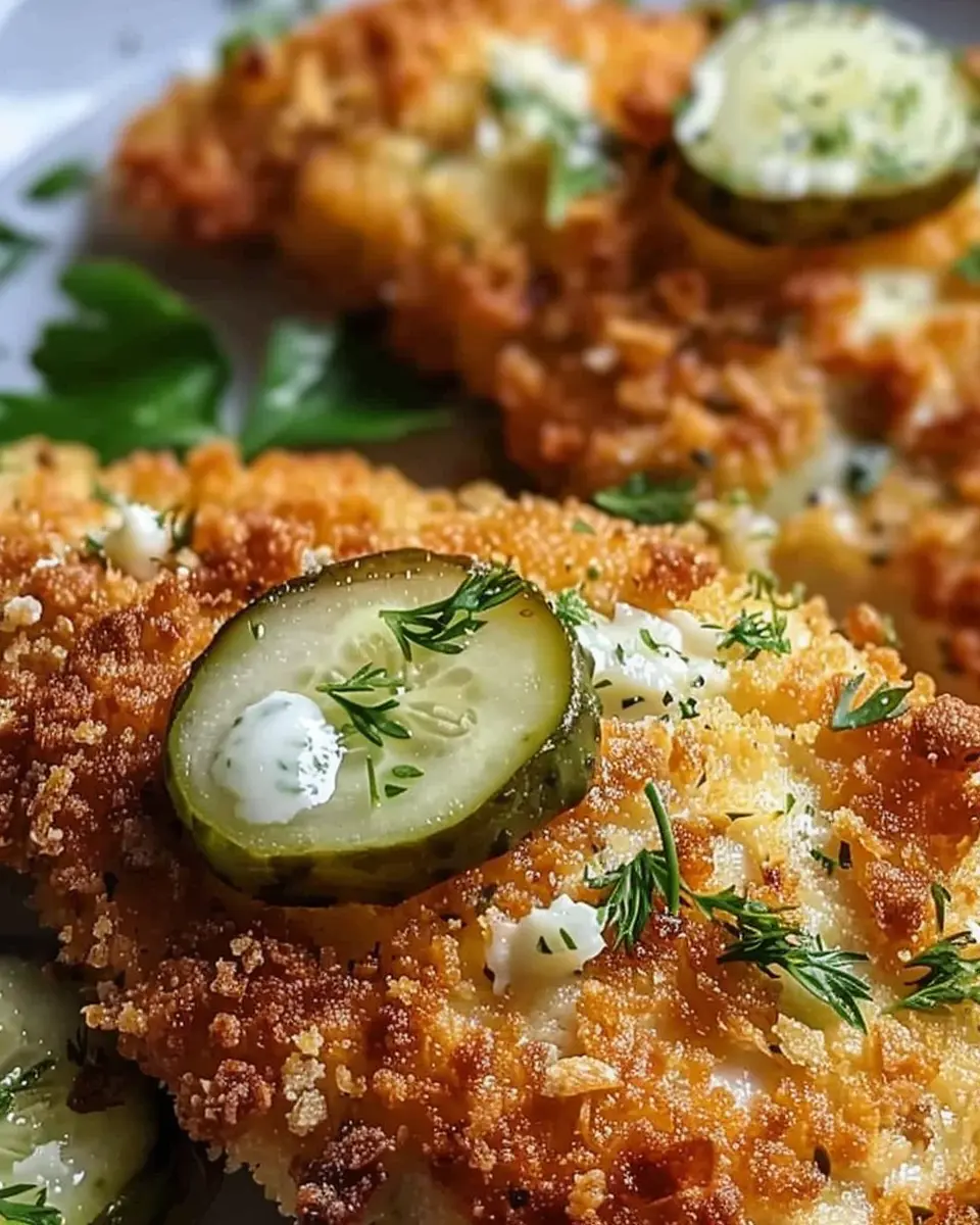 Crispy Dill Pickle Parmesan Chicken Recipe You’ll Love
