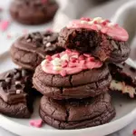 Valentine Ganache Cookies