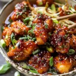 Baked Crunchy Hot Honey Chicken