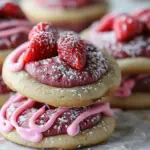 Strawberry Kiss Cookies