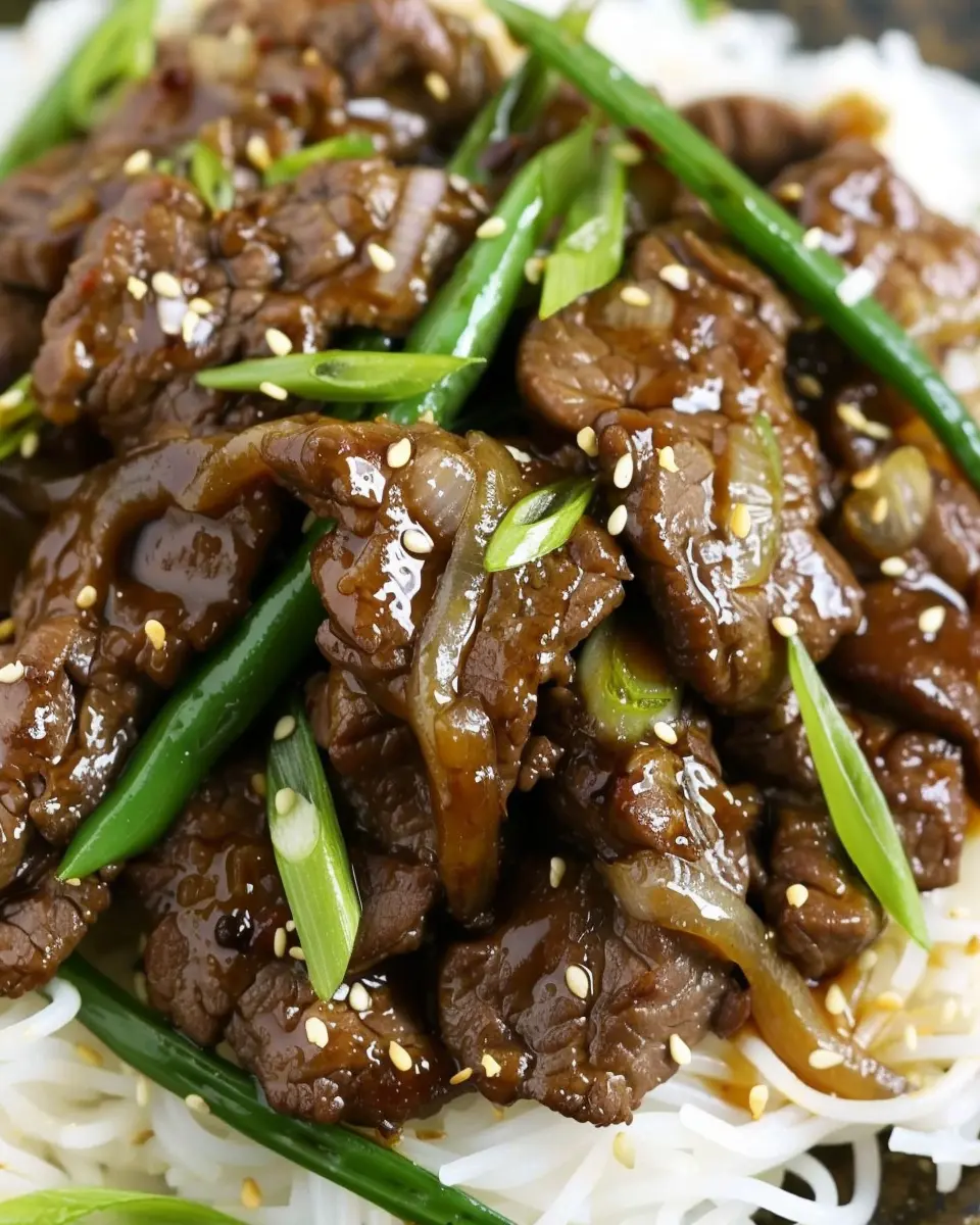 Mongolian Beef: Easy Recipe for a Delicious Home-Cooked Meal