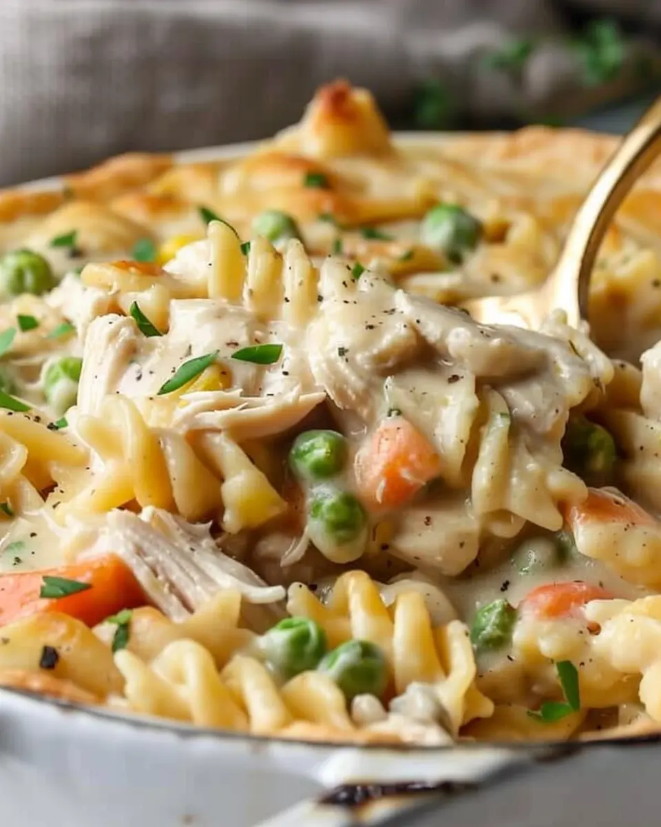 Chicken Pot Pie Pasta: An Easy, Comforting Twist on Tradition