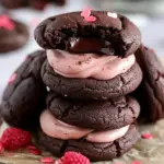 Valentine Ganache Cookies