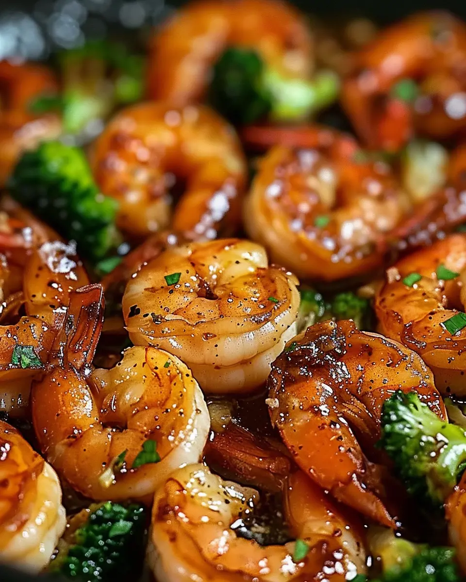 High-Protein Honey Garlic Shrimp with Turkey Bacon Delight