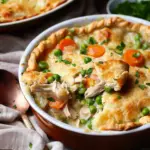 Crustless Chicken Pot Pie