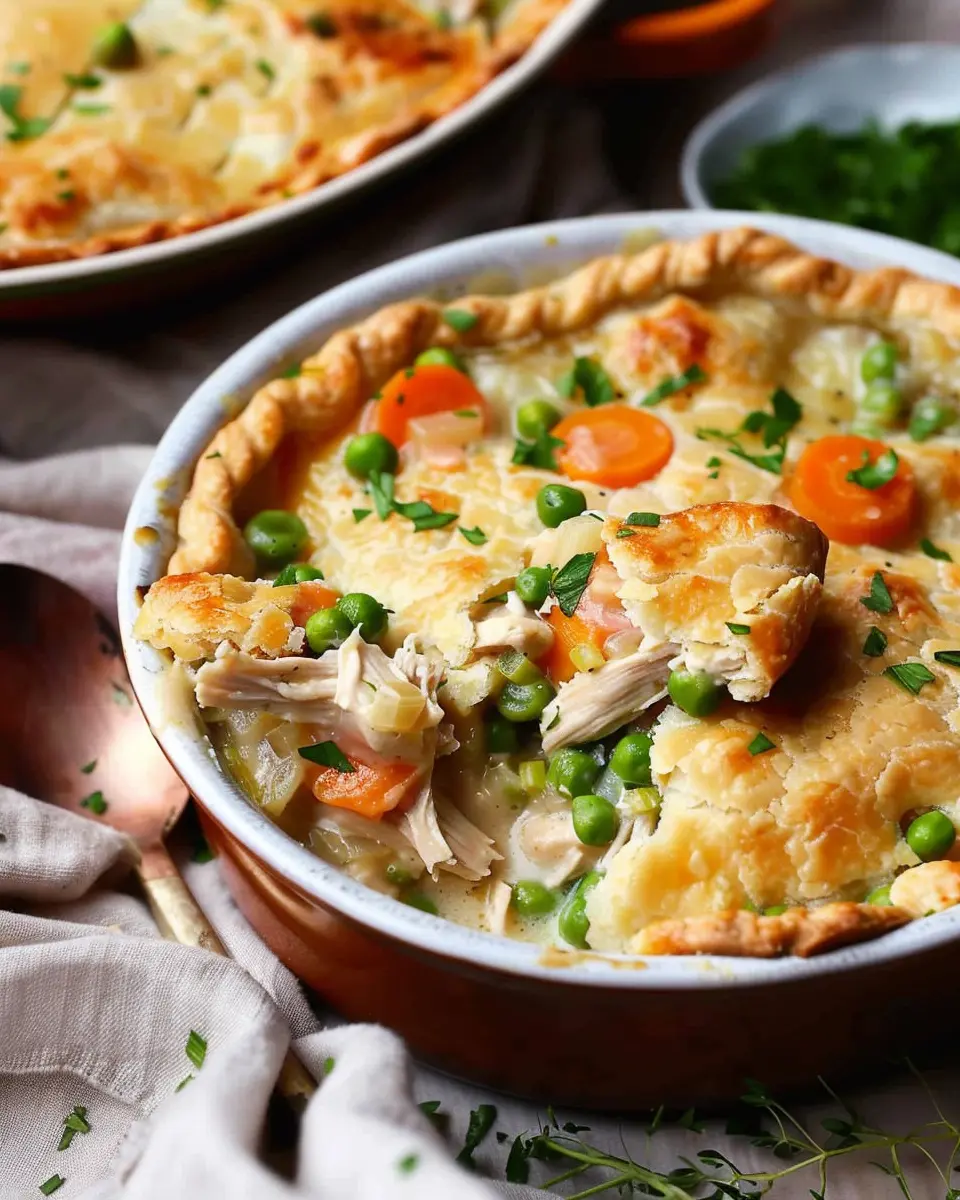 Crustless Chicken Pot Pie: Easy Comfort Food for Busy Nights