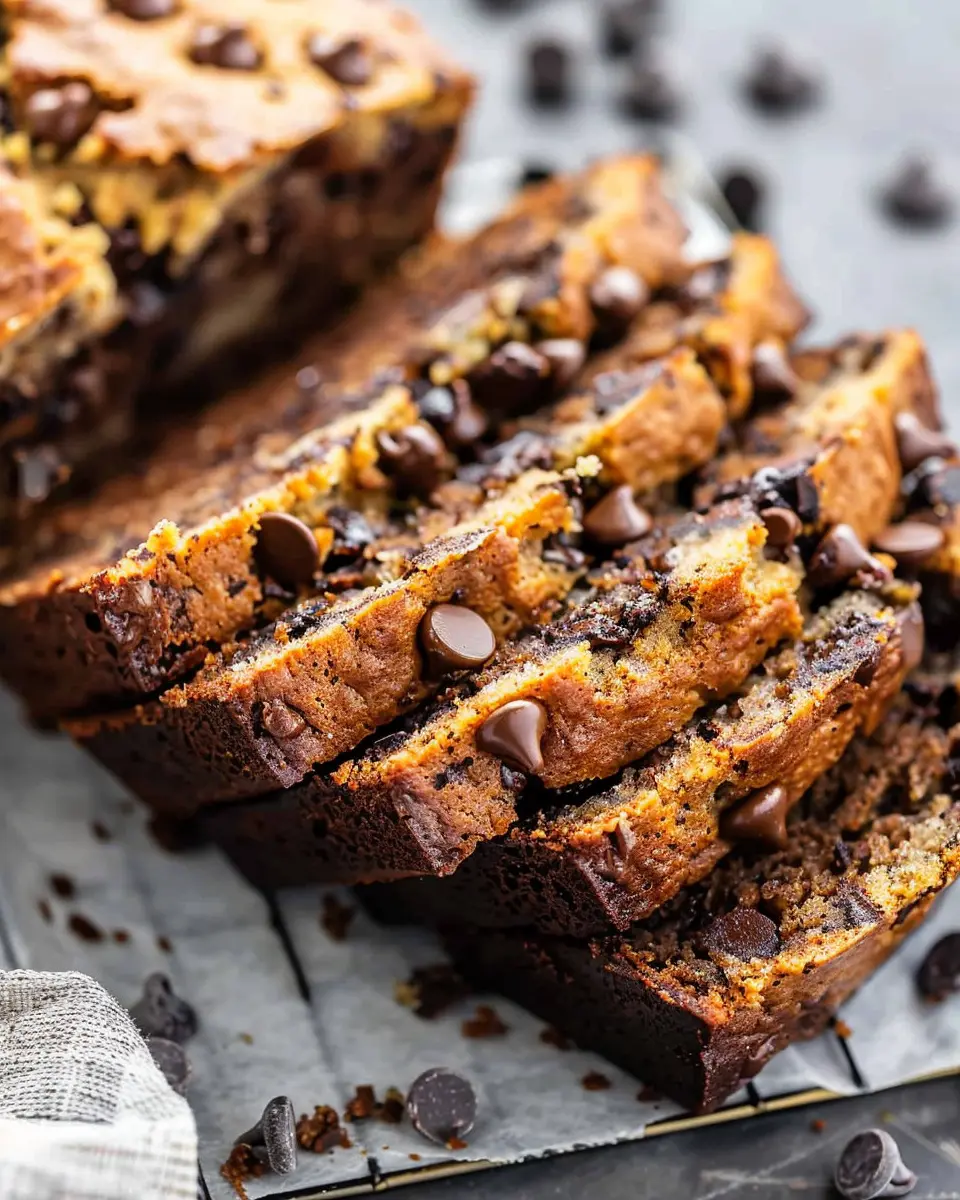 Super Moist Chocolate Chip Banana Bread: A Heavenly Delight
