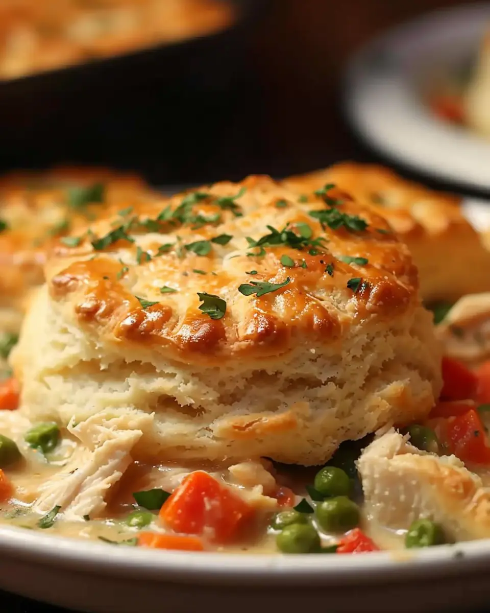 Red Lobster Biscuit Chicken Pot Pie: A Cozy, Indulgent Twist