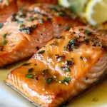 Garlic Butter Honey Baked Salmon