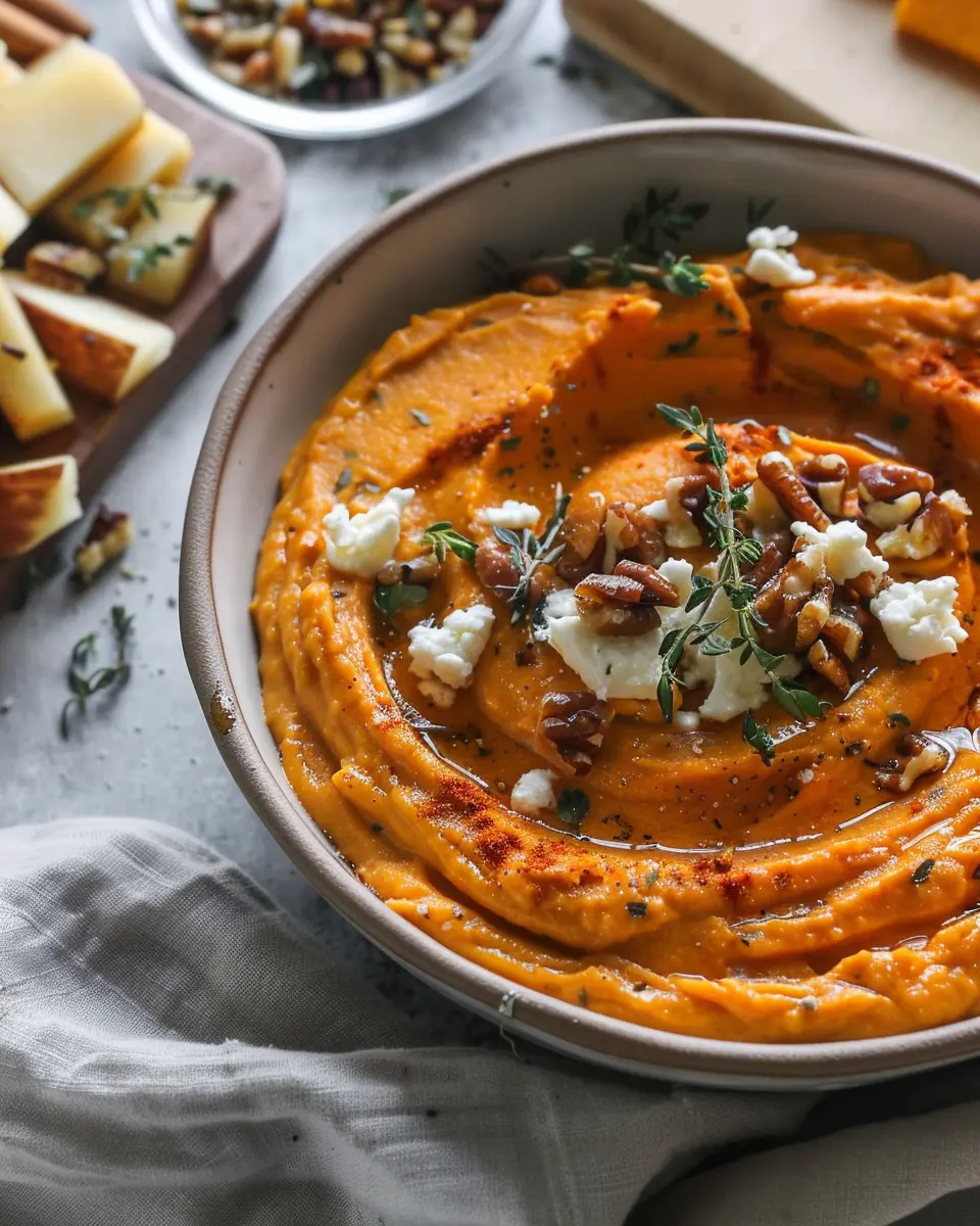 Pumpkin Whipped Feta Dip: The Best Cozy Appetizer Ever