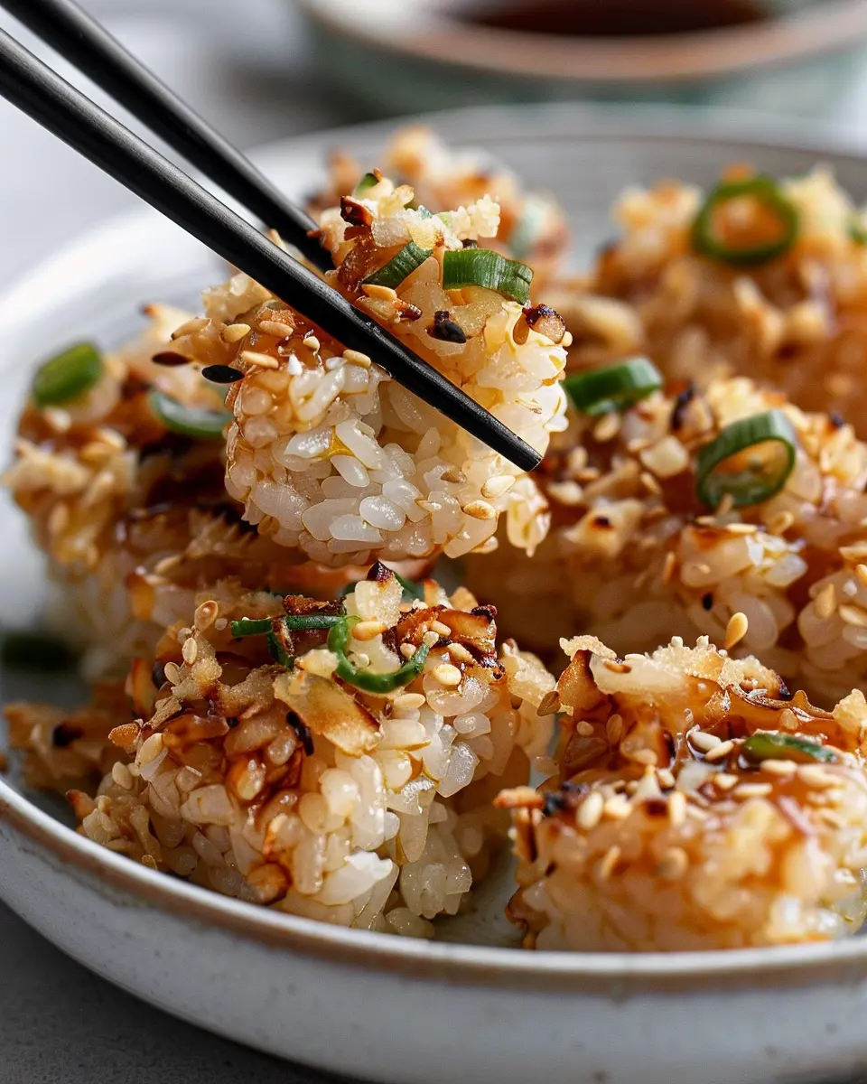 Crispy Rice Delight: Easy Recipe with Turkey Bacon and Chicken Ham