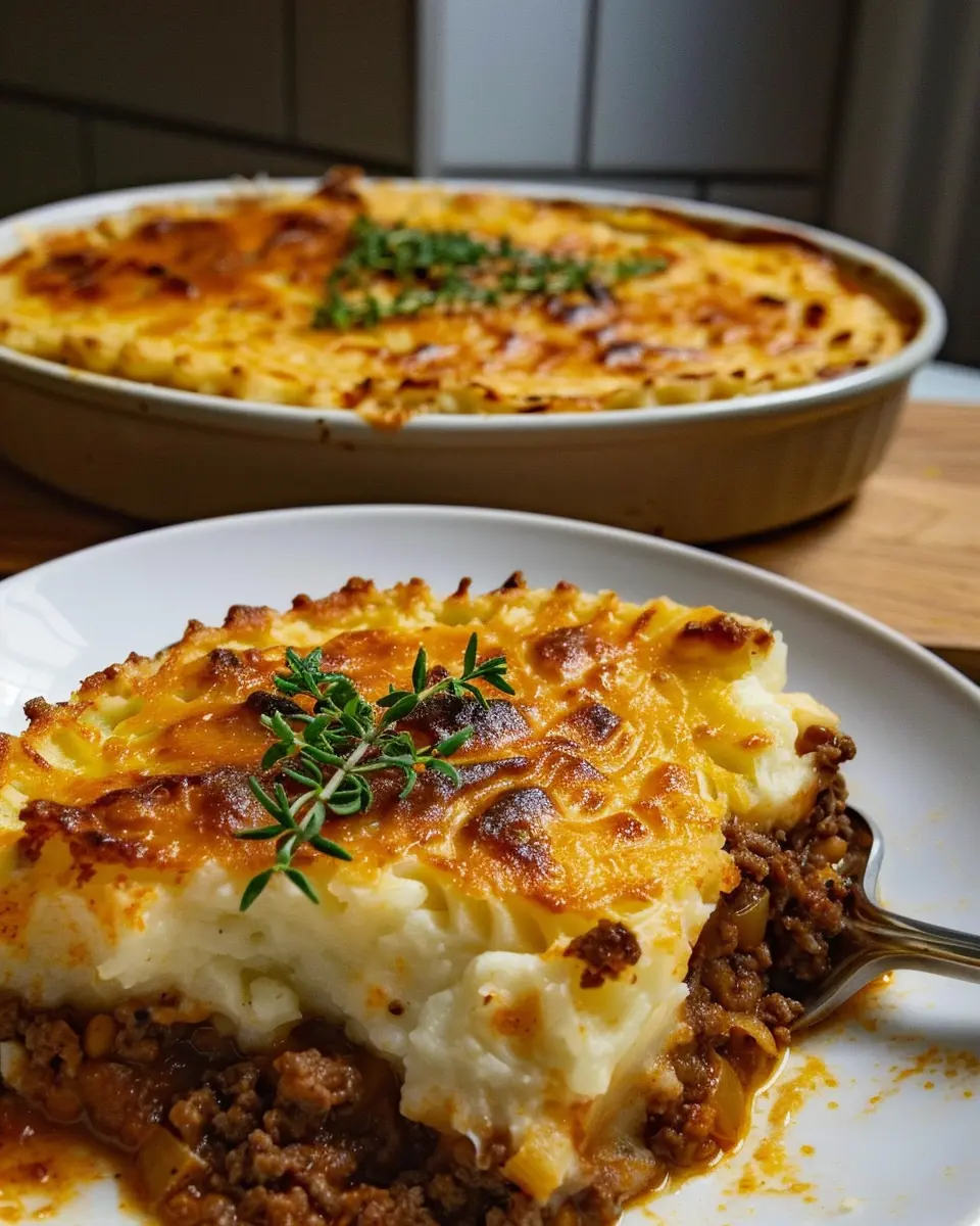 Spiced Up Cottage Pie: A Hearty Twist with Turkey Bacon and Chicken Ham