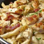 Chicken Bacon Ranch Pasta