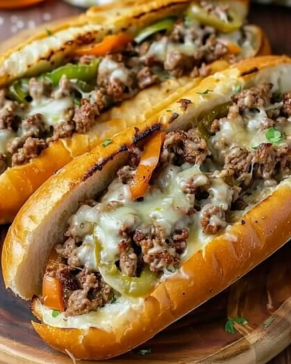 Ground Beef Philly Cheesesteaks: Easy, Juicy Comfort Food at Home