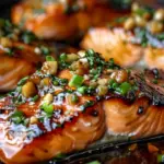 Easy Crispy Honey Garlic Glazed Salmon Recipe