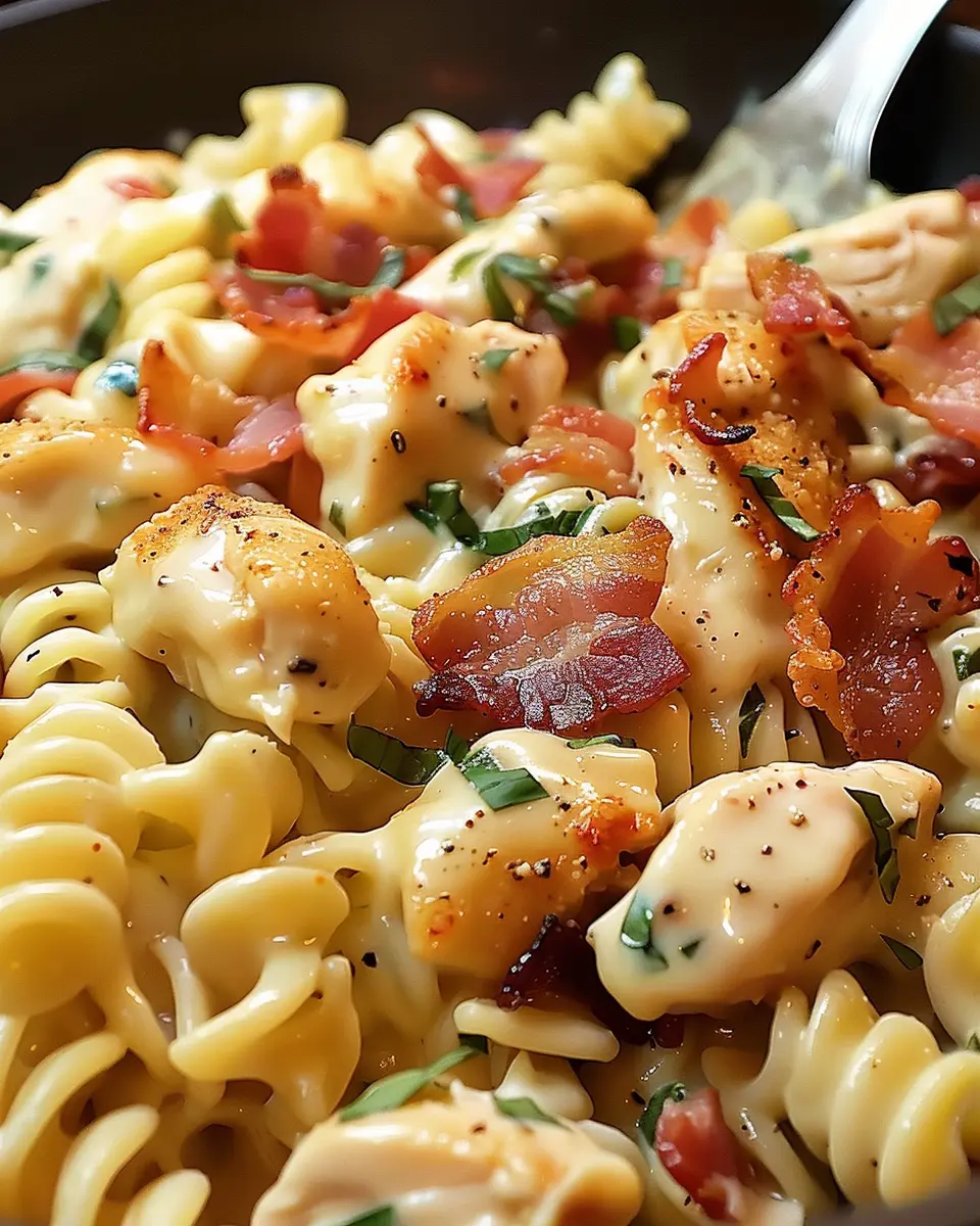 Chicken Bacon Ranch Pasta: Easy Recipe for Comforting Flavor