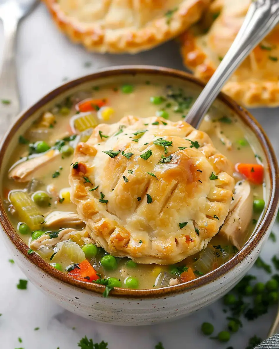 Chicken Pot Pie Soup Recipe: A Cozy, Indulgent Twist for Dinner