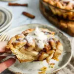 Cinnamon Roll Apple Pie